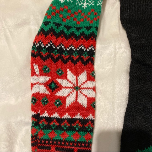 HOLIDAY SANTA 3D TREE KNIT SWEATER SIZE SMALL - Picture 2 of 5